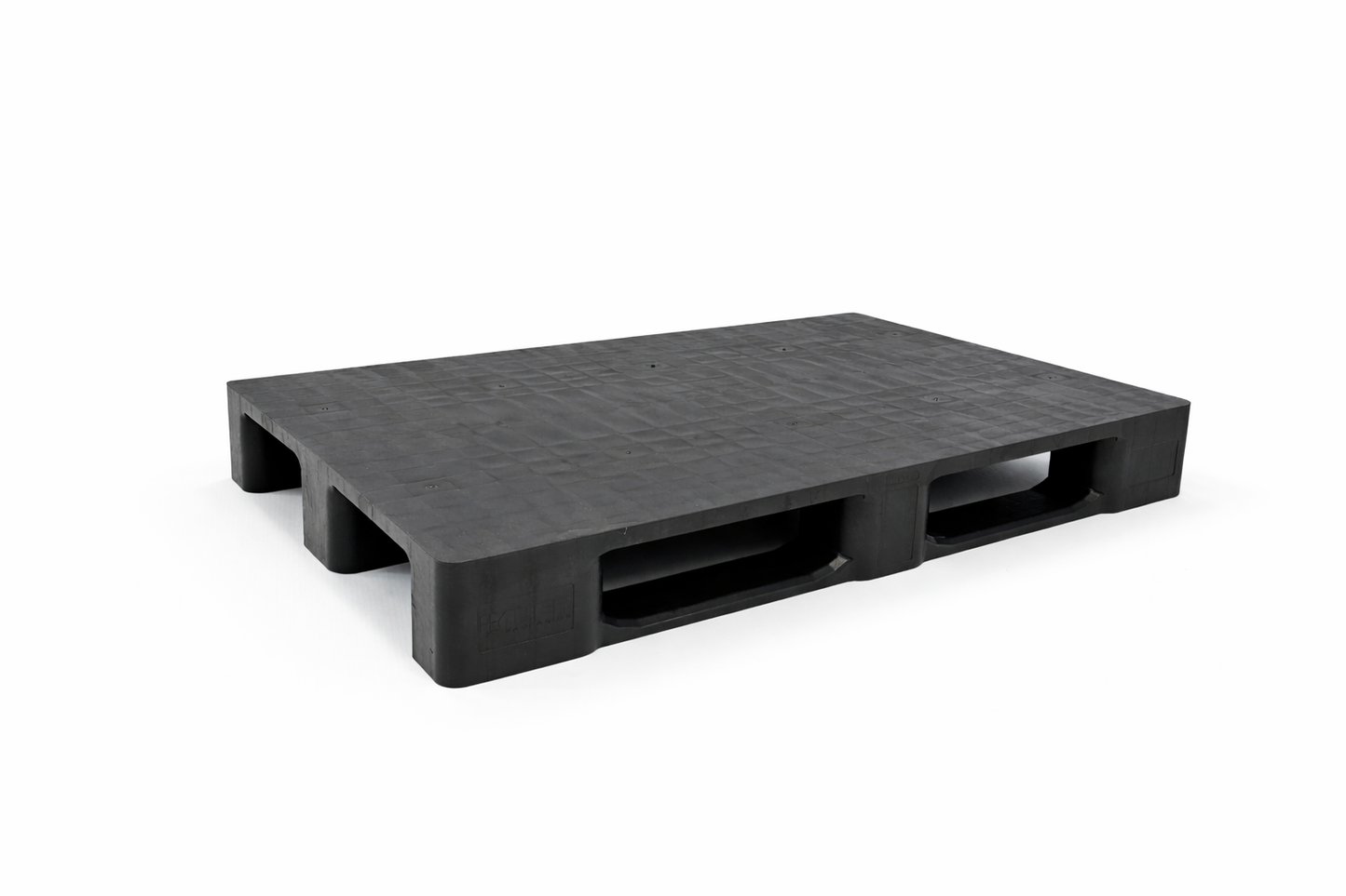 Kunstoffpalette mit Stahlrohr-Verstärkung, belastbar bis 1500 kg