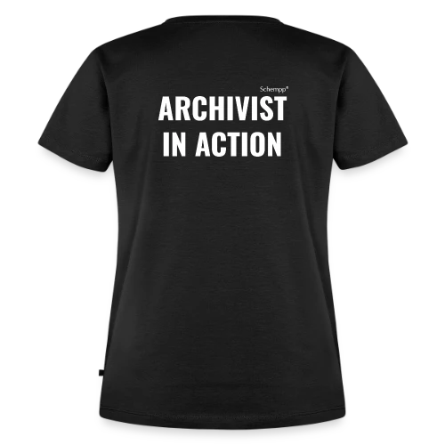 T-Shirt Archivist schwarz (Frauen)
